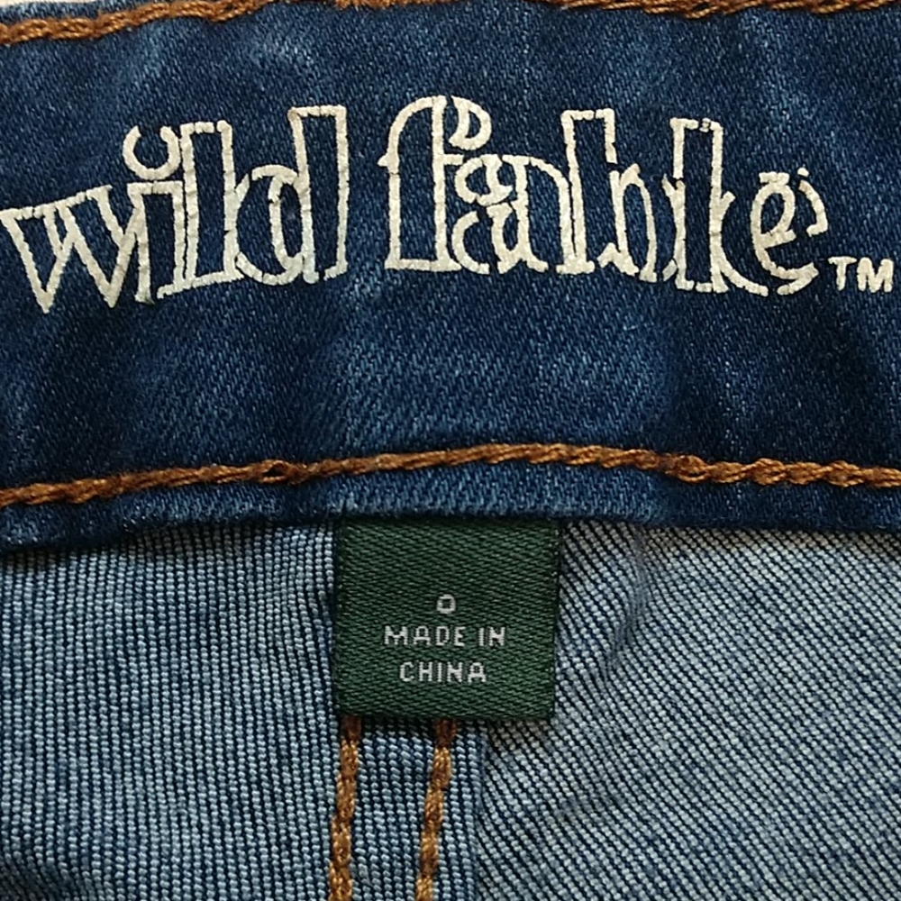 Wild Fable cropped Distressed Skinny Jeans. Size 0 - Picture 3 of 9